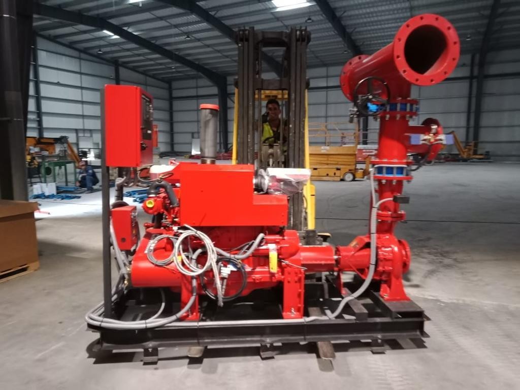 Groupe motopompe sprinkler
