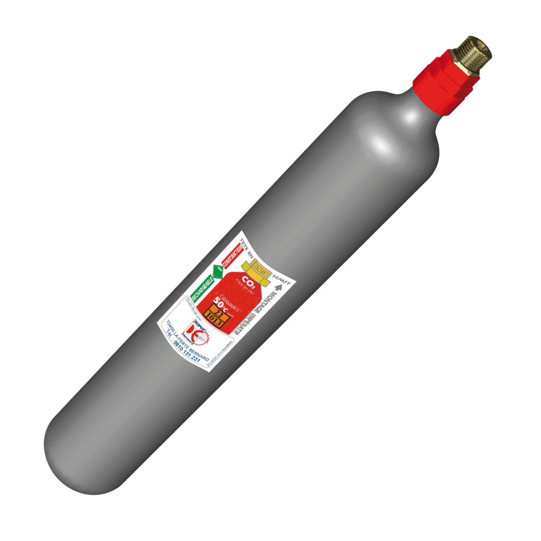 Cartouche CO₂ — 4M Energy Tanger