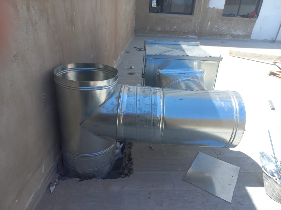 Caisson d extraction en toiture